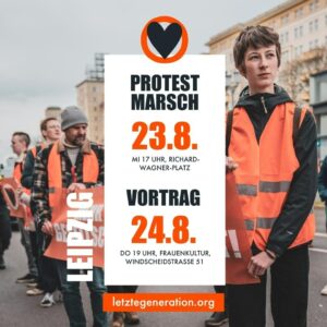 Letzte Generation Protestmarsch