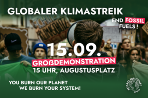 Globaler Klimastreik 15.9. FFF