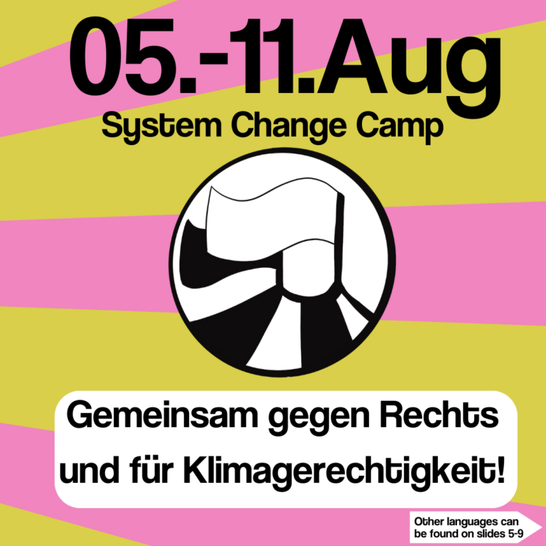 System Change Camp 2024