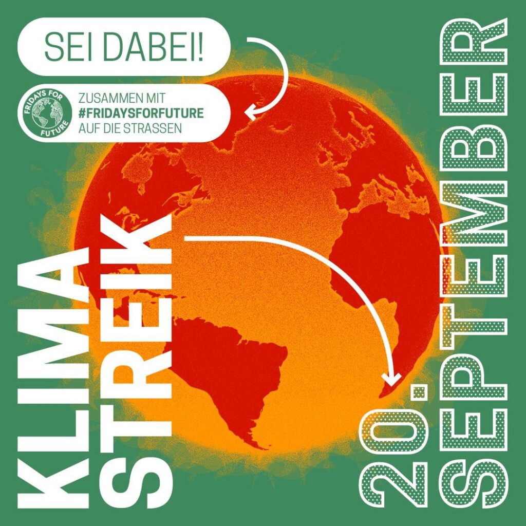 Klimastreik Fridays for Future 20.9