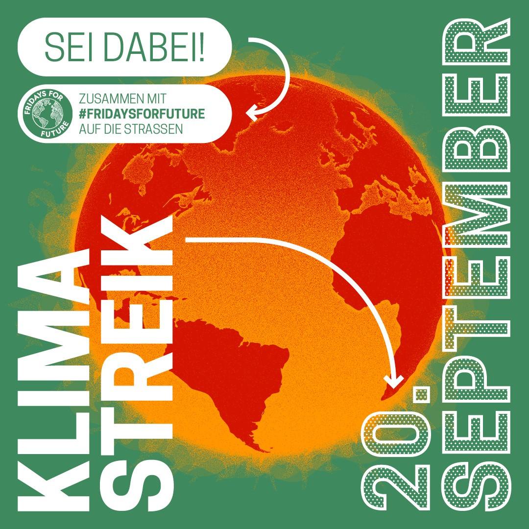 20. September 2024: Globaler Klimastreik 1 Klimastreik Fridays for Future 20.9